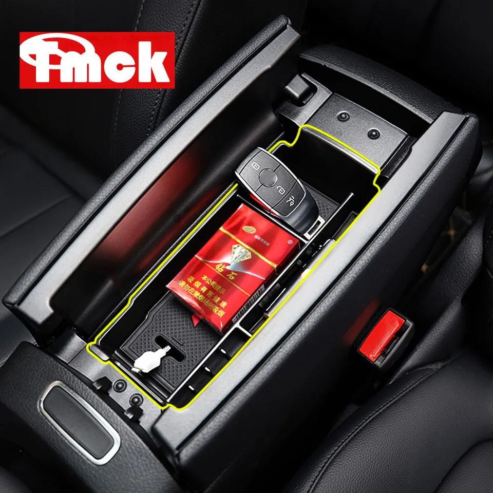 Akozon Boîte Rangement Accoudoir Console Centrale C HR 2017 - Maison