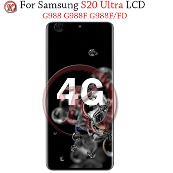 

For Samsung Galaxy S20 Ultra LCD Display Touch Screen G988 G988F G988F/DS LCD With Frame Digitizer Replacment For S20 Ultra LTE