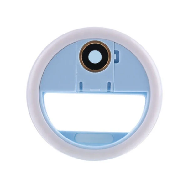 

Wide-angle Micro Lens Selfie Ring Light Flash LED Camera Phone Photography Tool GV99
