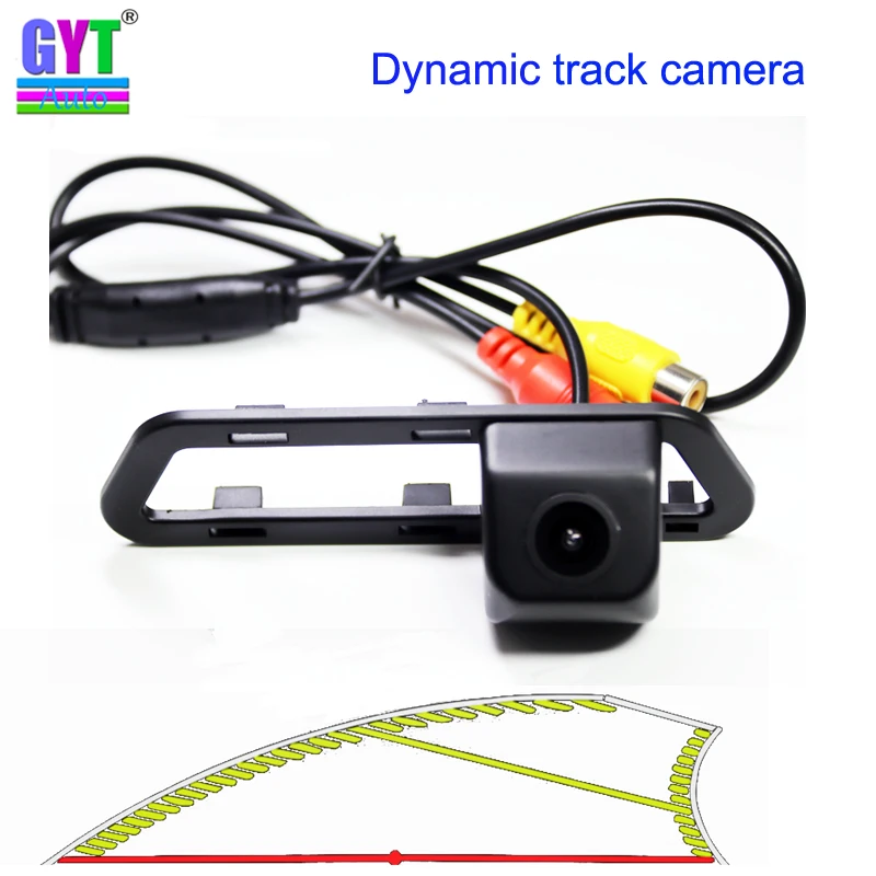 

Dynamic Trajectory Tracking car Rear view Reverse camera for Nissan Tiida Parking Accessorie