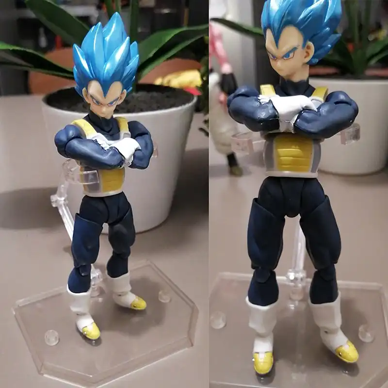 vegeta blue action figure