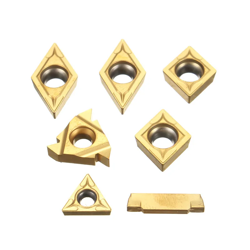 

12mm 21pcs Set of CNC Lathe Turning Tool Holder Boring Bar With DCMT TCMT CCMT Cutting Insert with Wrench