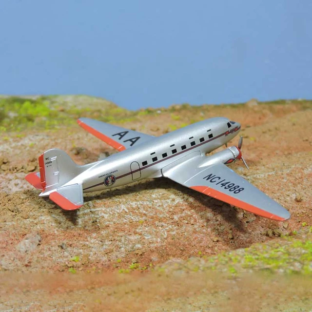 ダイキャスト1:200スケール合金の飛行機模型ダグラスアメリカDC-3 C-47