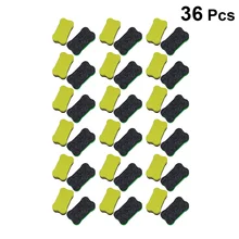 

36pcs EVA Back Whiteboard Eraser Bone Shaped Magnetic Board Eraser Felt Cloth Board Wiper (Random Color)