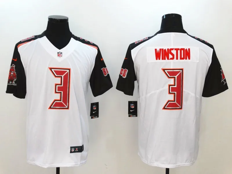 Мужчины Tampa Bay Jameis Winston Mike Evans Vapor Untouchable Limited Jersey - Цвет: Черный