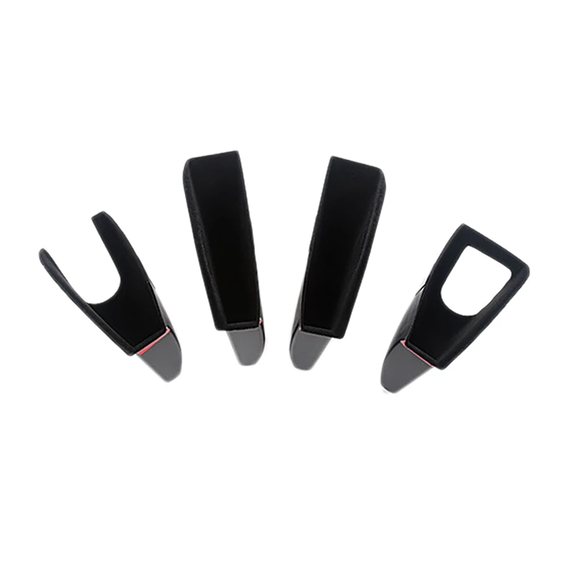 Auto Door Side Armrest Box Storage Handle Tray Organizer Container Holder Flocking for Tesla Model Y |