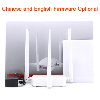 

High Power Wireless Router wifi Repeater 300mbps Wifi Range Extender Amplifier 3*5dbi 3 LAN Port Signal Booster