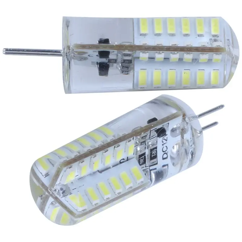 Practical Boutique 10 pieces G4 3W LED Bulb Light Bulb 3014 SMD DC 12V 6000-7000K Cool White SU014