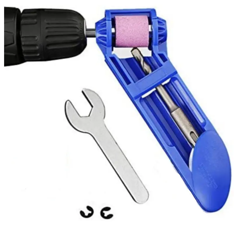 1 Set Corundum Grinding Wheel Drill Bit Sharpener Titanium Drill