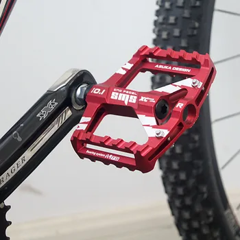 Pedales universales ultraligeros de aleación de aluminio para Bicicleta de montaña, cómodos y anchos