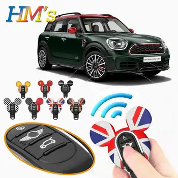 

Car Key Case Holder Cover For MINI Cooper Countryman F60 Clubman F54 JCW F55 F56 F57 Car Styling Accessories Cartoon Pink Red