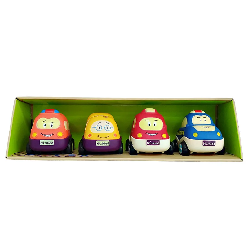 QMJ-00059a1.35 Забавная Автомобильная игрушка из мультфильма, разноцветные игрушки для детей 0-6 лет, развивающие игрушки, набор подарков - Цвет: QMJ-00059a1.35