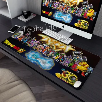

Dragon Ball Z Anime Large Size Gaming Mouse Pad PC Computer Gamer Mousepad Desk Mat Locking Edge for CS GO LOL Dota