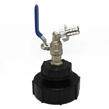 

IBC Adapter With Drain Ball Valve For 1000 Liter Container Tank 3/4 Inch S100*8 Durable And Practical To Use