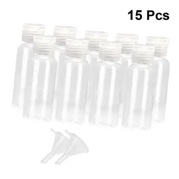 

17Pcs/Set Empty Bottles With Funnels 50ml Empty Lotion Bottles Storage Bottle Emulsion Bottle For Travel Home Makeup Daily Use