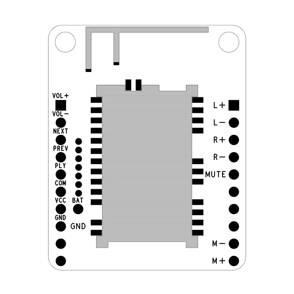 BLE 4,2 Bluetooth усилитель беспроводной приемник модуль 5 Вт* 2 без потерь HIFI Цифровой усилитель модуль низкой мощности APTXLL
