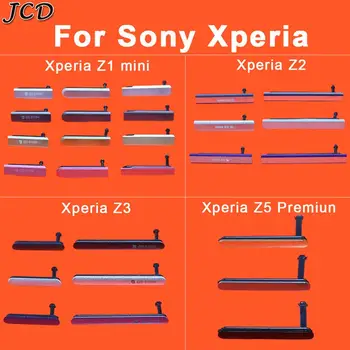 

JCD Micro SD SIM Card USB Charging Port Slot Dust Cover For Sony Xperia Z1mini Z2 Z3 Z5 Premium L50W L39H C6903 Dust Plug Case