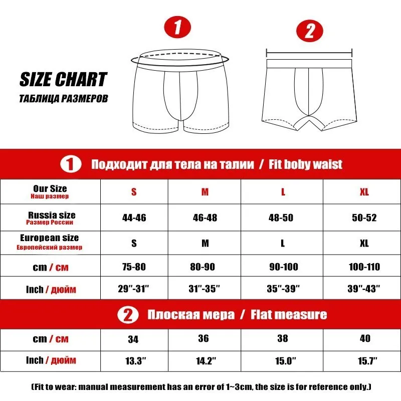 4pcs Male Panties Cotton Men's Underwear Boxers Breathable Man Boxer Solid Underpants Comfortable Brand Shorts men underwear 365