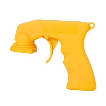 

Plastic Spray Adaptor Paint Care Aerosol Spray Gun Handle with Full Grip Trigger Locking Collar Car Maintenance