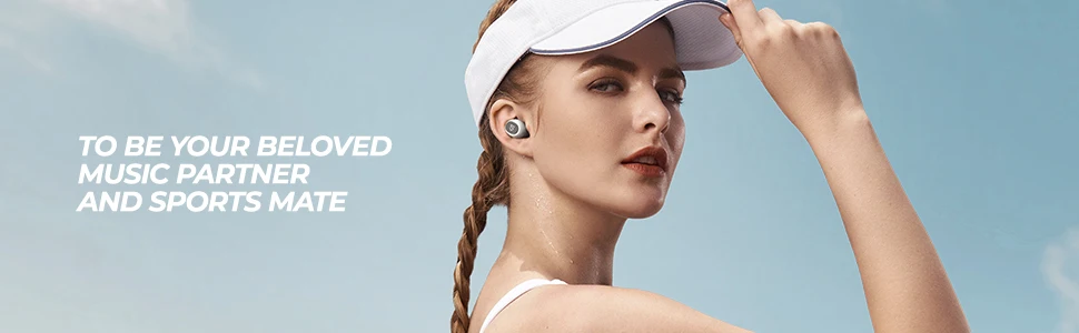 SoundPEATS Wireless Earbuds Bluetooth 5.0 in-Ear Stereo TWS Sports Earphones IPX7 waterproof Monaural/Binaural Calls best wireless headset