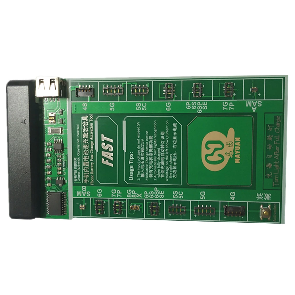 Battery Tester / Charger Charging Activation Circuit Board Tester for iPhone 8 Plus/X