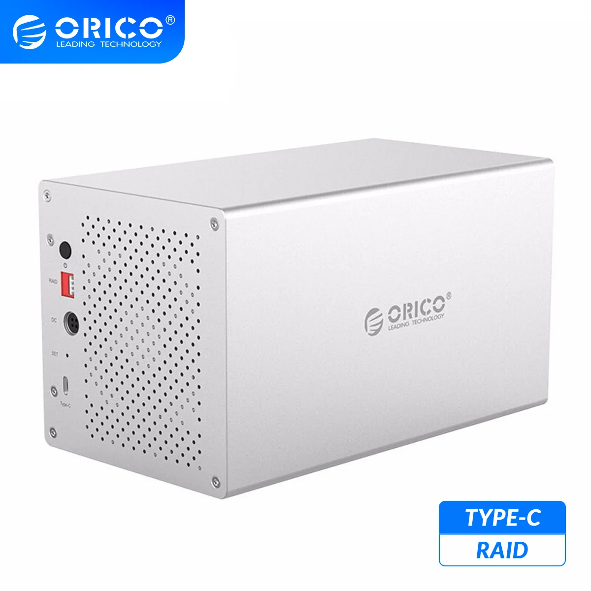 ORICO WS серии 3 5 'ɴ Bay SATA USBC с RAID HDD чехол Алюминий док-станция для жесткого диска
