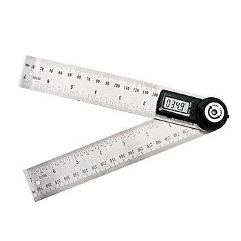

2 In 1 Digital Angle Ruler 360 Degree 200mm Electronic Protractor Measuring Tool High Quality Digital Angle Ruler