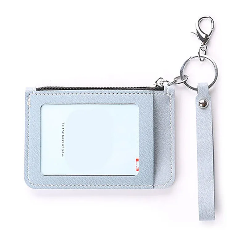 2020 New Women Wallet Multi-card Position Card Holder Pull Key ID Name Badge Keychain Coin Purse Lanyard Over | Багаж и сумки
