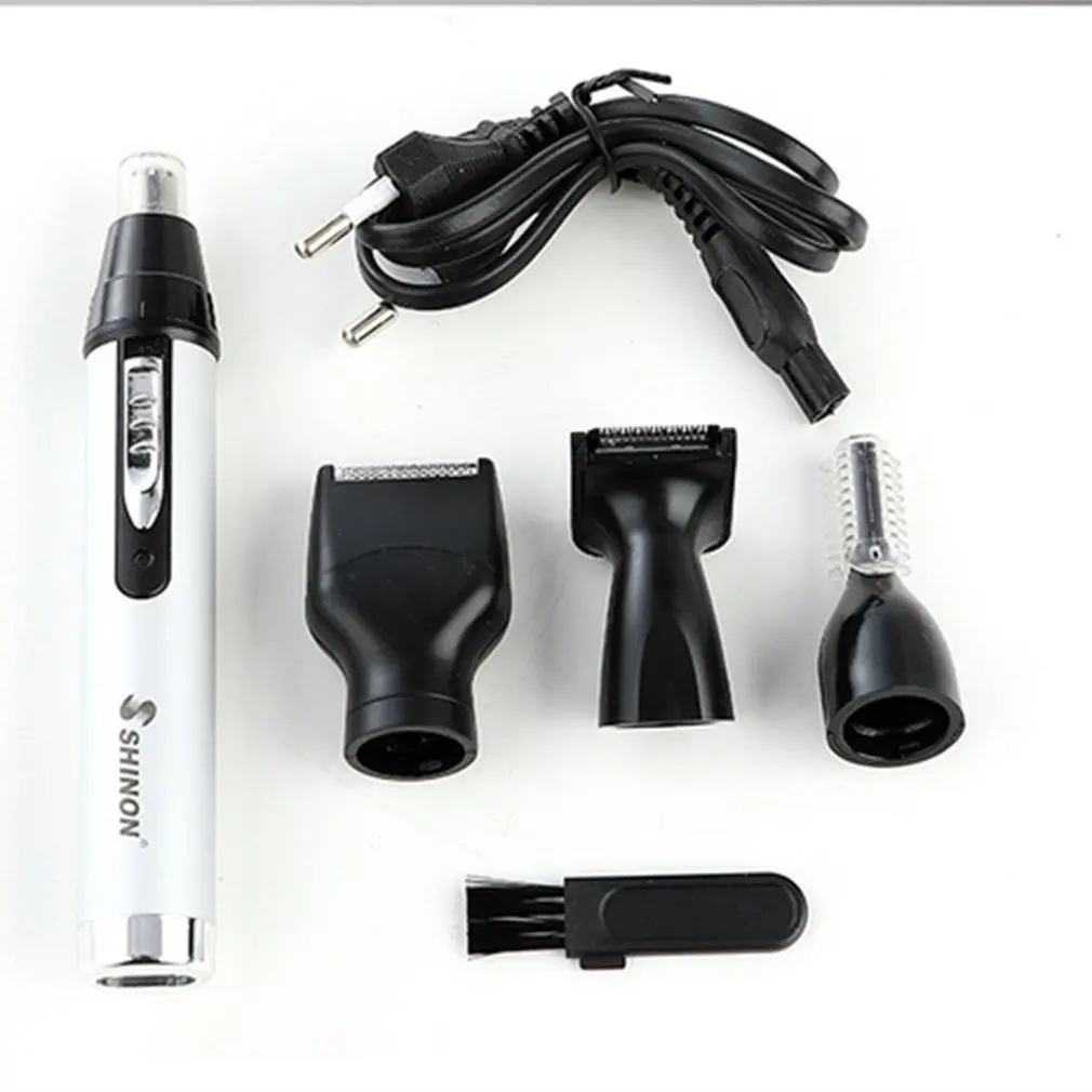 SH-2050 Multifunction 4 In 1 Personal Rechargeable Electric Men Ear Nose Trimmer Hair Clipper Shaver Beard Trimmer