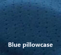 Подушка с эффектом памяти в виде бабочки, защита шеи, медленный отскок, подушка с эффектом памяти, забота о здоровье, ортопедические подушки из пены для шеи - Цвет: Blue cover