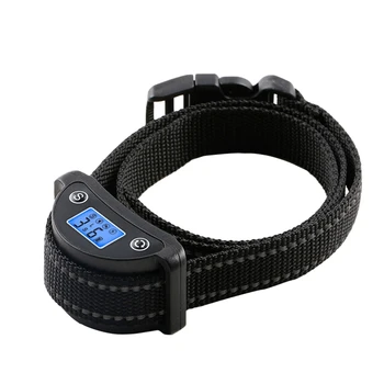 

Dog Bark Collar For Large Medium Small Dogs Rechargeable Stop Barking Reflective Anti Barking Dog Neck Strap With LED Screen