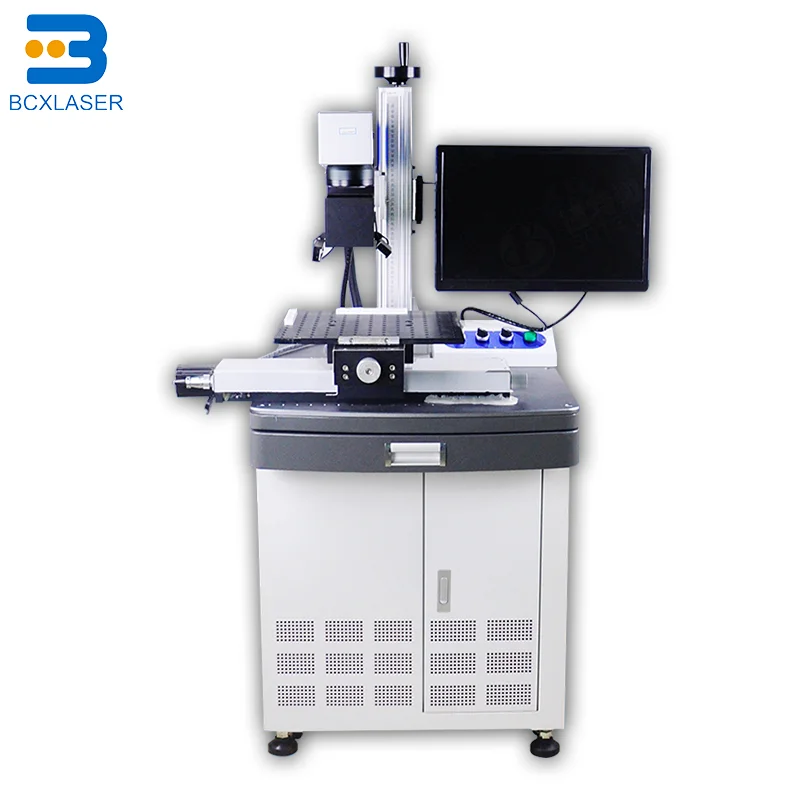 

Large area CCD vision positioning laser marking machine metal plastic accurate automatic positioning