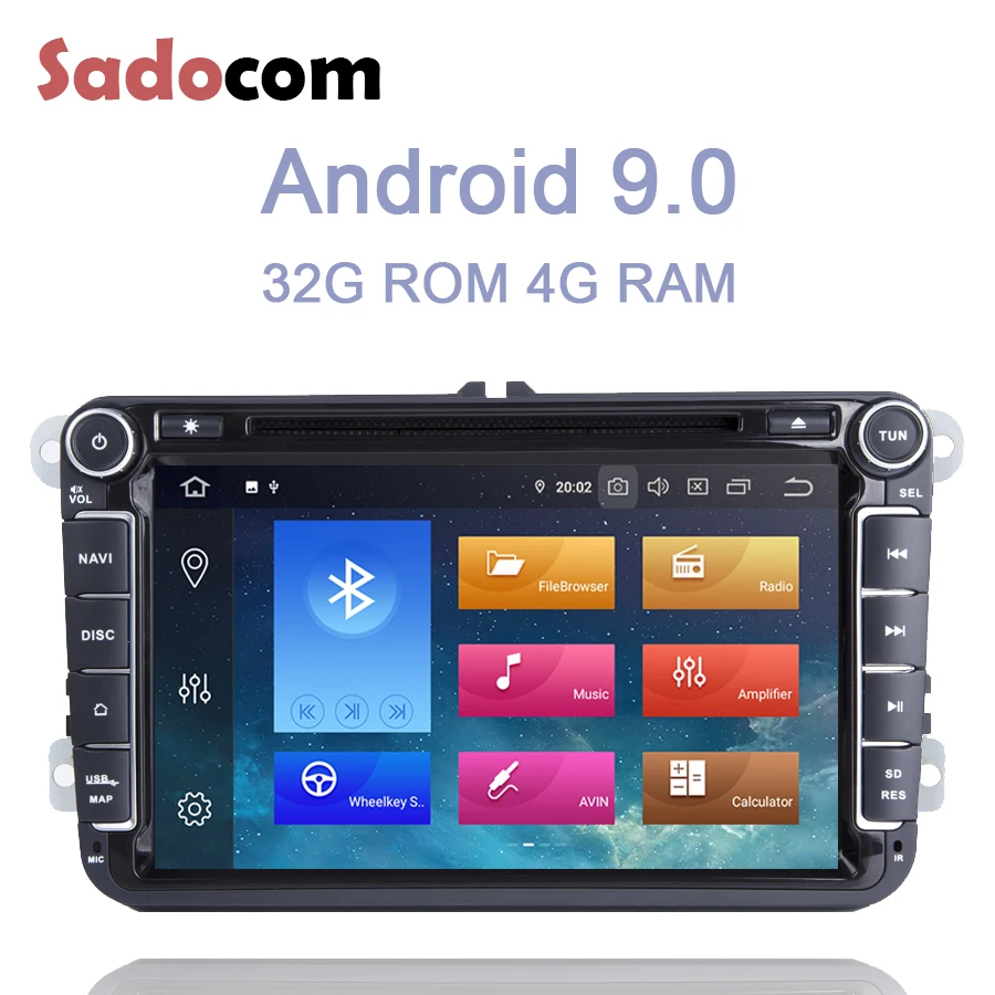 Ips 8 дюймов Android 9,0 автомобильный dvd-плеер Восьмиядерный PX5 4 Гб ОЗУ 64 Гб ПЗУ Радио BT для карты Wifi TPMS DAB+ для VW POLO GOLF PASSAT B5 B6