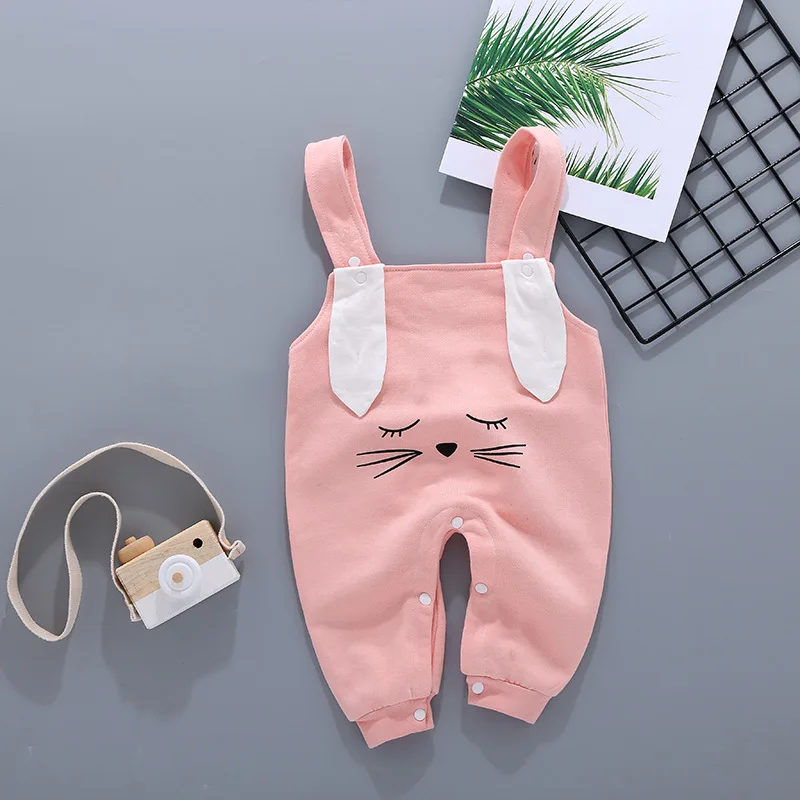 

Baby Suspender Pants CHILDREN'S Trousers Men's 0-6 Month Autumn New Style Cat Newborns Casual Pants BABY'S Trousers