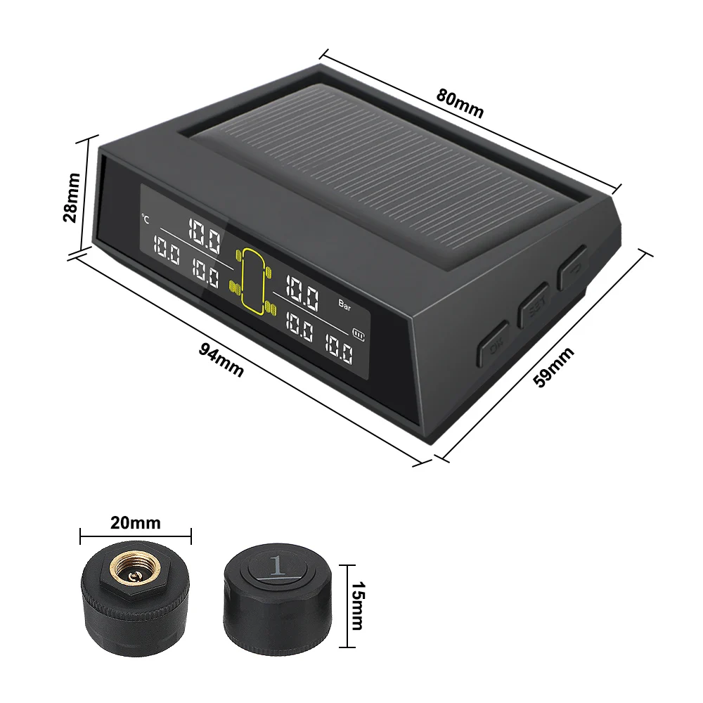 LCD ÷ ũ ڵ ¾籤  TPMS Ÿ̾ з ͸ ý, Ÿ̾ з  ܺ , Ʈ 6 
