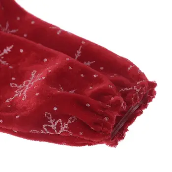 

4Pcs Christmas Snowflake Floor Foot Protector Chair Table Leg Sock Sleeve Cover Party Decoration 67JB