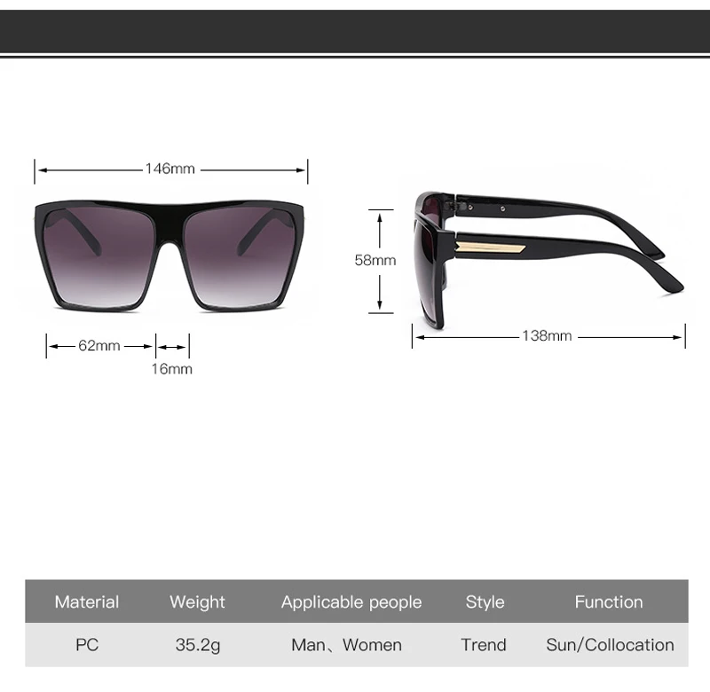 Винтажные Квадратные Солнцезащитные очки для женщин Роскошные дизайнерские солнцезащитные очки оттенки зеркальные черные линзы модные очки UV400
