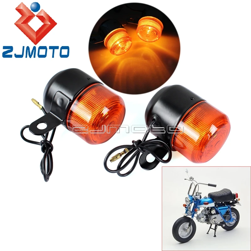 Для Honda Z50 ST50 ST70 CT70 Янтарная лампа 7 мм Болт светильник воротный сигнальный сигнал