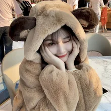 

2021 Women Winter Clothing Jacket Thick Loose Warm Cotton Korean Coats Harajuku oversized Clothing for Women Goth Korean Fashion