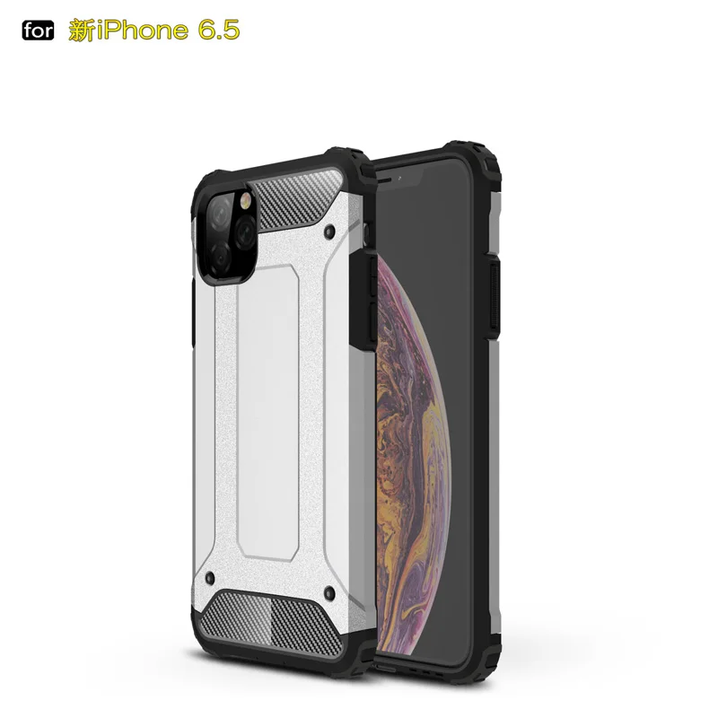 Shockproof Heavy Duty Phone Case AntiScratch Armor Protective Impact Resistant Silicone Cover for iPhone 11 Pro Max cute iphone 8 cases