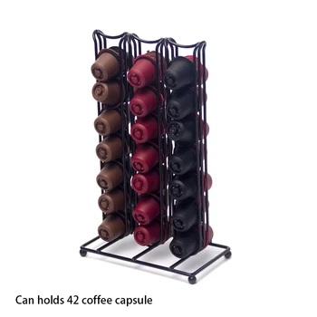 

Capsule Holder Can Hold 42PC Capsules Coffee Display Rack Rack Storage Capsule Storage Box