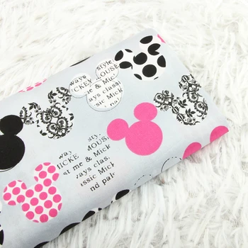 

Cartoon Head Gray 100% Cotton Fabric for Boy Clothes Cushion Cover Backpacks Curtain DIY 140cm Width BL207