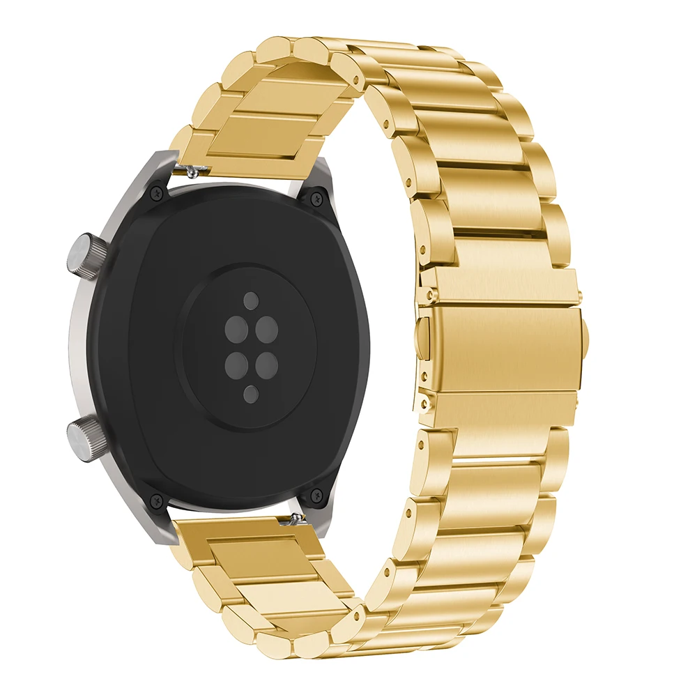 22 мм ремешок для huawei Watch GT/GT 2 классический металлический ремешок для samsung Galaxy Watch 46 мм/gear S3 смарт-ремешок