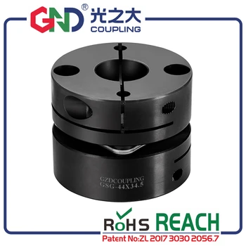 

GND coupling 45# steel single diaphragm disk large torque screw servo motor stepmotor connect accessory couples flexible coupler