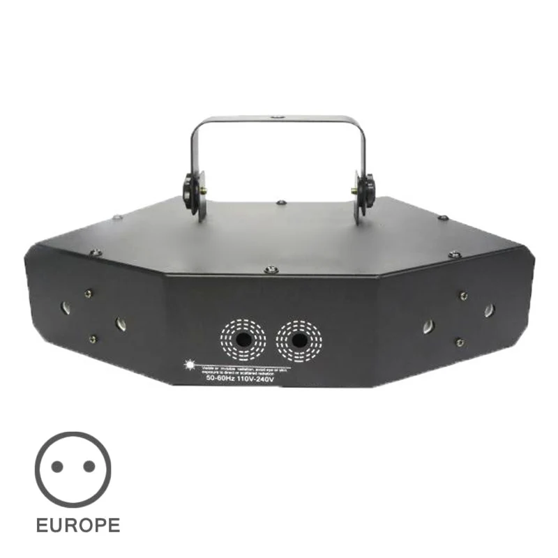 

6 Lens Scan Lasers Light Line Beam Scans Music Show DMX DJ Dance Combinations Gobos Projector Indoor Bar Coffee Xmas QJS