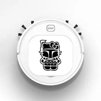 

Auto USB Sweeping 1800Pa Multifunction Smart Robot Vacuum Cleaner Dry Wet Floor Cleaner Hello Kitty Star Wars Boba Fett