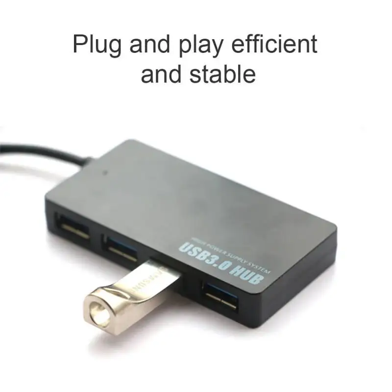 4 Порты и разъёмы usb-хаб сплиттер адаптер 5 Гбит/с USB 3,0 Супер Скорость usb-хаб для ноутбук компьютер ПК