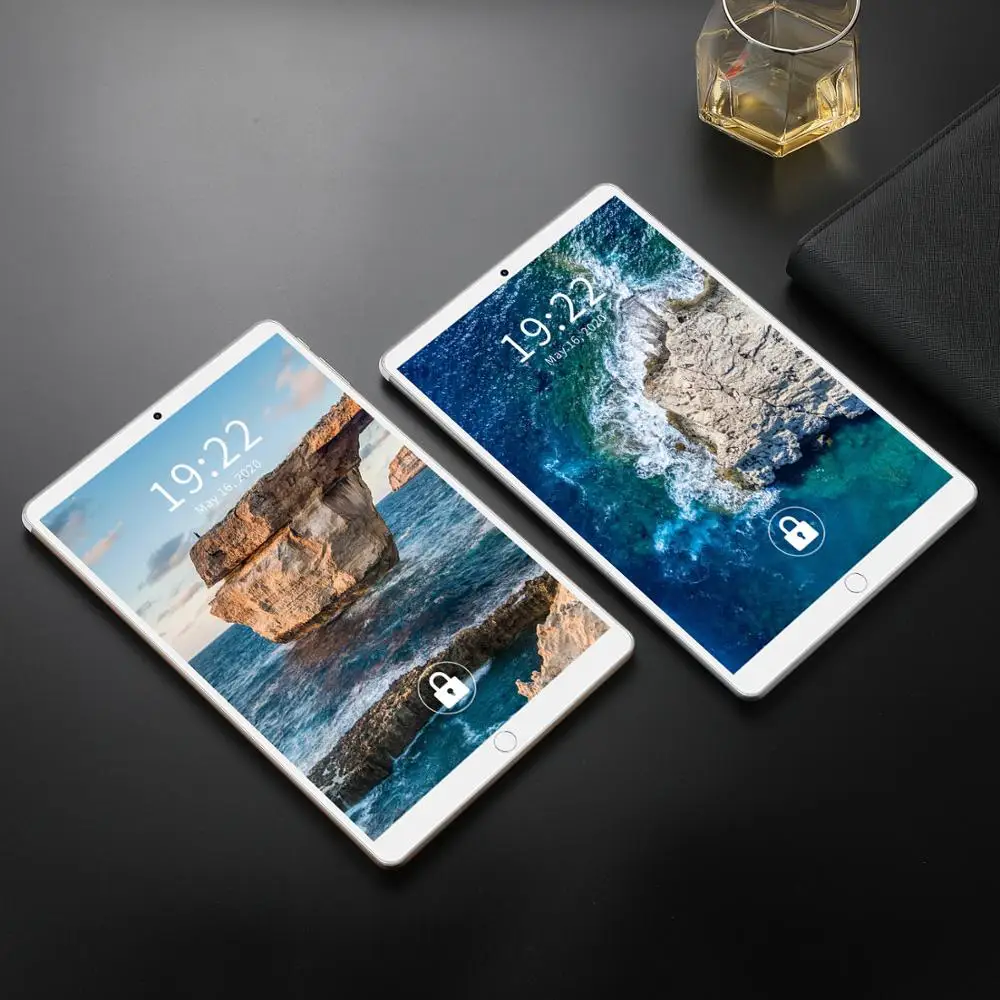 Newest 10.1 Inch G702 Tablet PC 8800mAh Big Battery 4G Phone Call 8GB RAM 256GB ROM Android 9.1 WiFi GPS Global Version In Stock