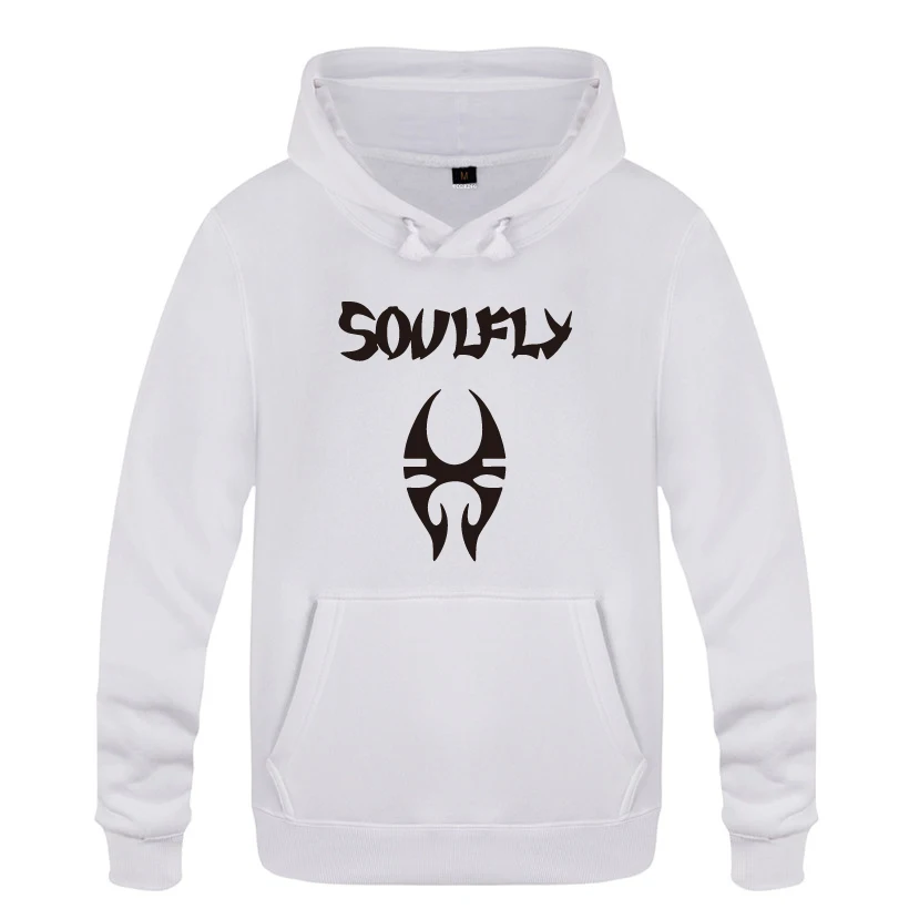 BAY HET SOULFLY рок группа толстовки мужские мужские с капюшоном флисовый пуловер толстовки - Цвет: BAY HET