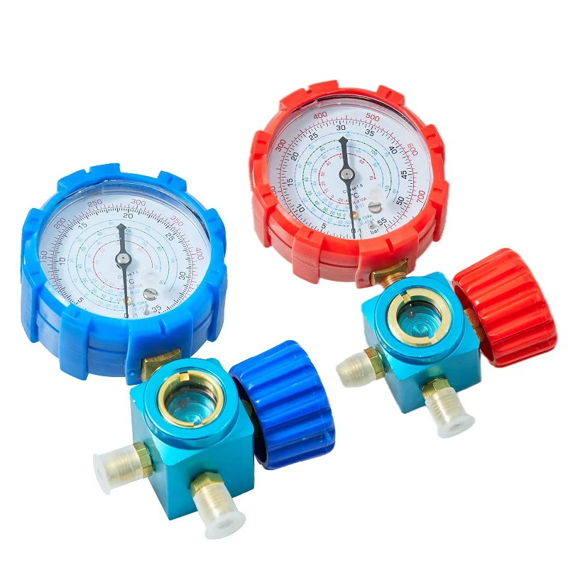 AC Manifold Gauge Set - A/C Refrigerant Diagnostic Gauge For R22, R410A, R134A, R407C